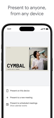 Google Slides App Store screenshot