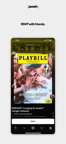 Posh – Create & Find Events App Store screenshot
