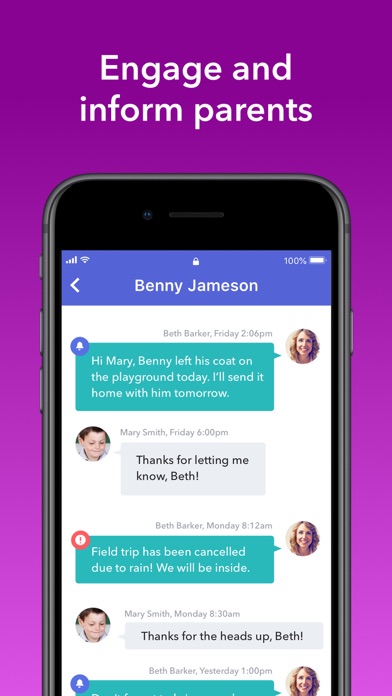 brightwheel: Child Care App App Store screenshot