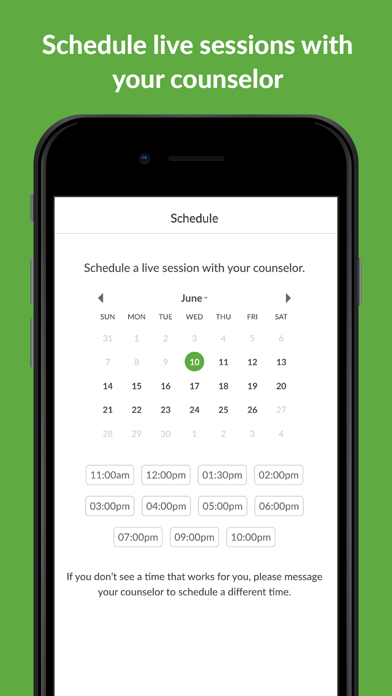 BetterHelp - Therapy App Store screenshot