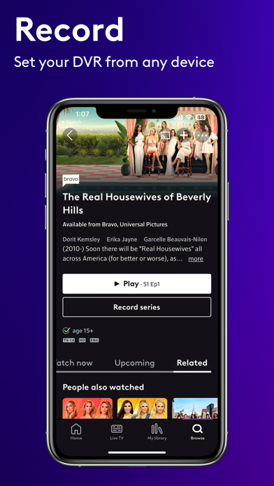 Xfinity Stream App Store screenshot