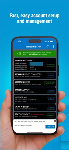 Securus Mobile App Store screenshot