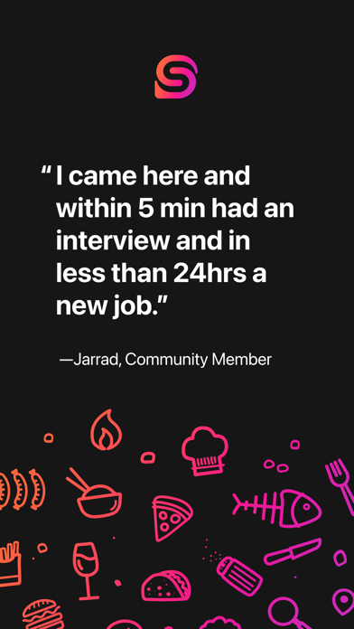Seasoned: Jobs & Community App Store screenshot