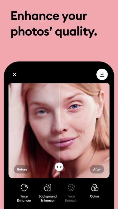 Remini - AI Photo Enhancer App Store screenshot