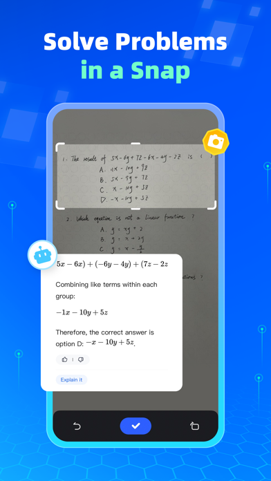 Question.AI-Math Calculator App Store screenshot