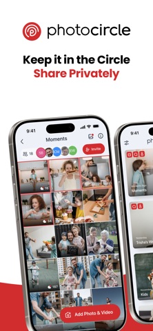PhotoCircle App Store screenshot
