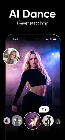 Dance AI - Video Generator App Store screenshot