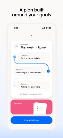Language Learning: Pingo AI App Store screenshot
