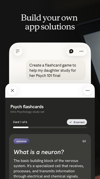 Claude by Anthropic App Store screenshot