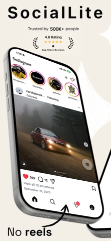 SocialLite-Block Reels&Shorts App Store screenshot