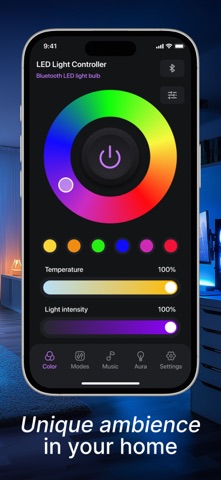 LED light controller LED lamp App Store screenshot