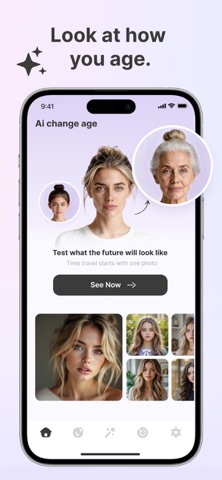 FaceEra – Age & Photo AI App Store screenshot