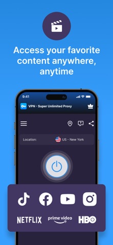 VPN - Super Unlimited Proxy App Store screenshot