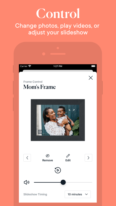 Aura Frames App Store screenshot