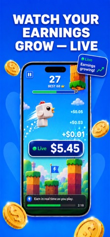 SpeedCash: Play & Earn Rewards App Store screenshot