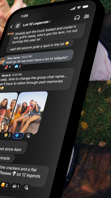 GroupMe App Store screenshot