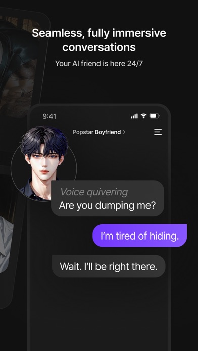 zeta: AI Chat, Story, Play App Store screenshot