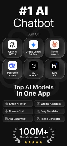 Chatbot App: AI Assistant App Store screenshot