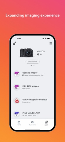 Canon Camera Connect App Store screenshot