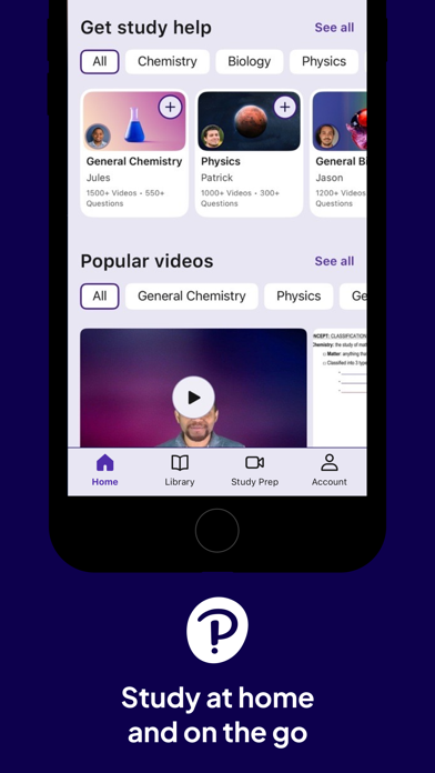 Pearson+ | Study Prep & eTexts App Store screenshot