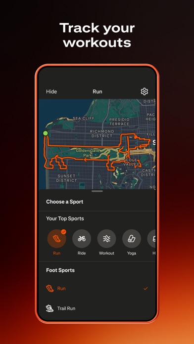 Strava: Run, Bike, Walk App Store screenshot