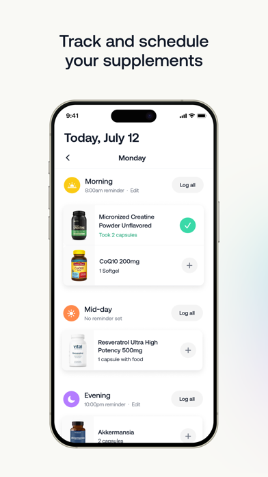 SuppCo: Supplement Scanner App Store screenshot
