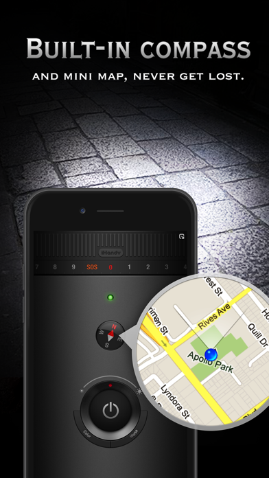 Flashlight Ⓞ App Store screenshot