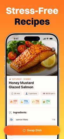 Potto: Meal Planner & Recipes App Store screenshot