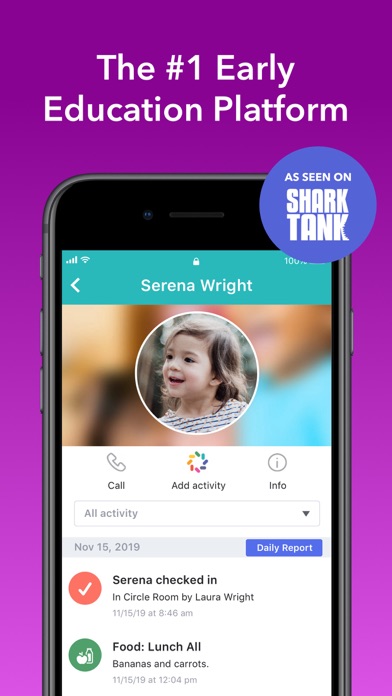 brightwheel: Child Care App App Store screenshot