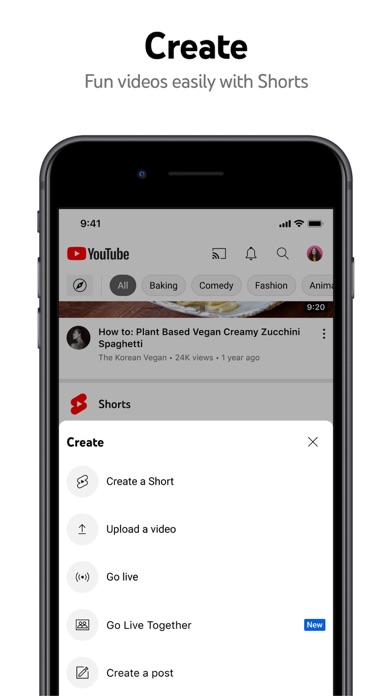 YouTube App Store screenshot