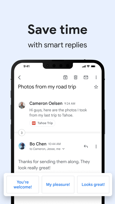 Gmail - Email by Google App Store screenshot