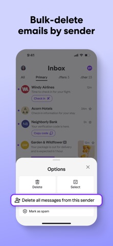 Yahoo Mail: Your Email & Inbox App Store screenshot