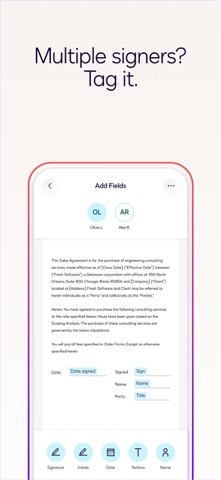 Docusign - Upload & Sign Docs App Store screenshot