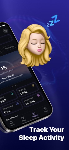 SleepSense: Sleep Tracker App Store screenshot