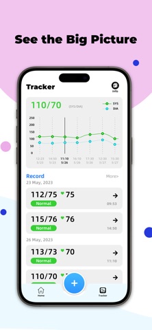 Blood Pressure Jot: Tracker App Store screenshot