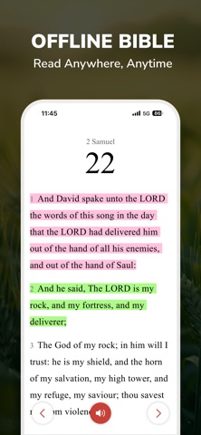 Holy Bible Faith:Verse&Audio App Store screenshot
