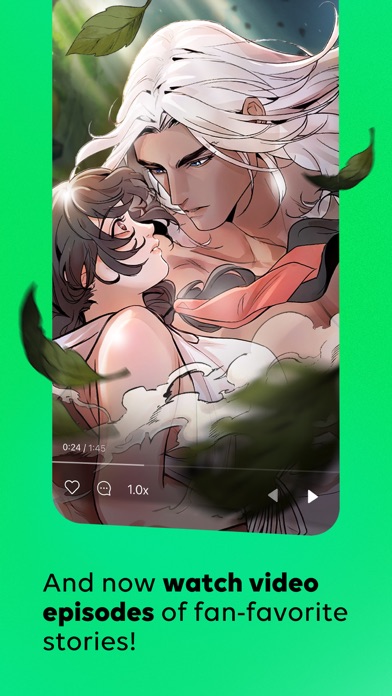 WEBTOON: Manga, Comics, Manhwa App Store screenshot