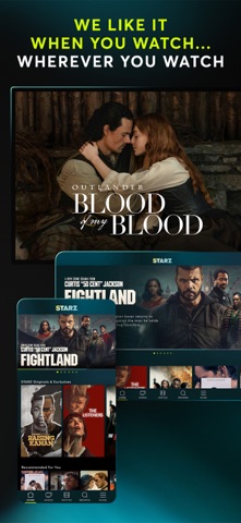 STARZ App Store screenshot