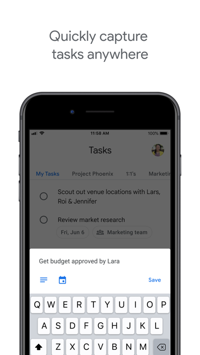 Google Tasks: Get Things Done App Store screenshot