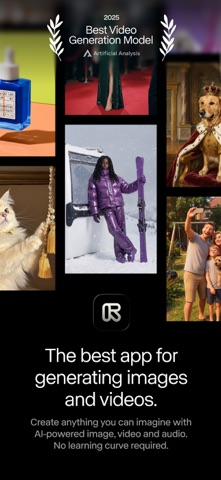 Runway: AI Image & Video App Store screenshot