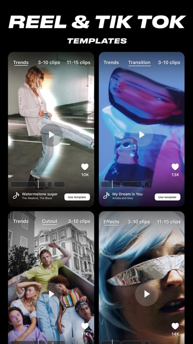 Vids AI - Reels Video Editor App Store screenshot