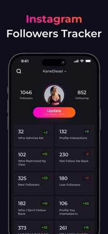 Reports+ for Followers Tracker App Store screenshot
