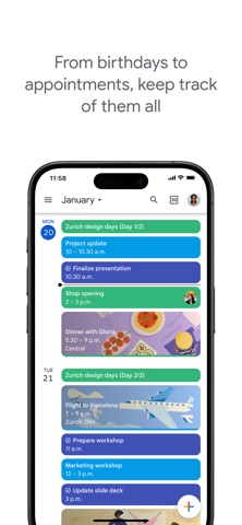 Google Calendar: Get Organized App Store screenshot