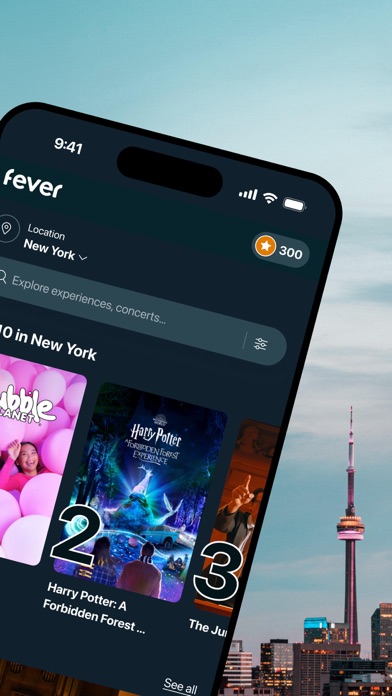Fever: Events & Tickets App Store screenshot