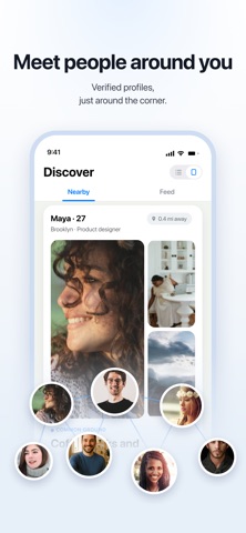 BuzzMe - New to a community App Store screenshot