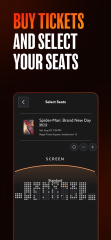 Regal: Movie Tickets Made Easy App Store screenshot