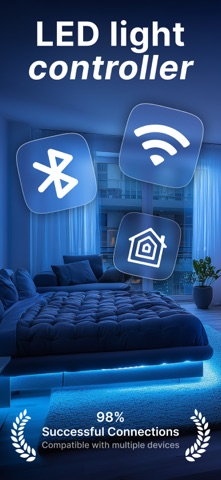 LED light controller LED lamp App Store screenshot