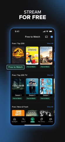 Fandango - Movies & Series App Store screenshot