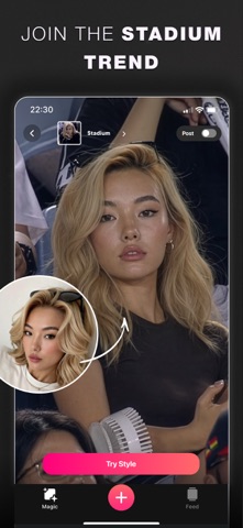 Glam AI: Video & Photo Editor App Store screenshot