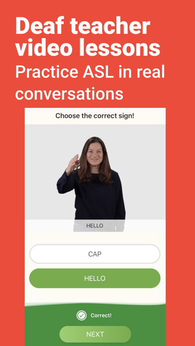 Lingvano - Learn Sign Language App Store screenshot